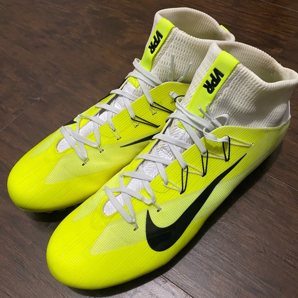 Nike Vapor Untouchable 2 NFL Football Cleats SAMPLE size 15 RARE Neon Volt Green main image 6